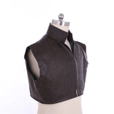 Men’s Medieval Pirate Viking Costume Vest - Renaissance Lace-Up Waistcoat for Cosplay & Carnival | Halloweez - Halloweez